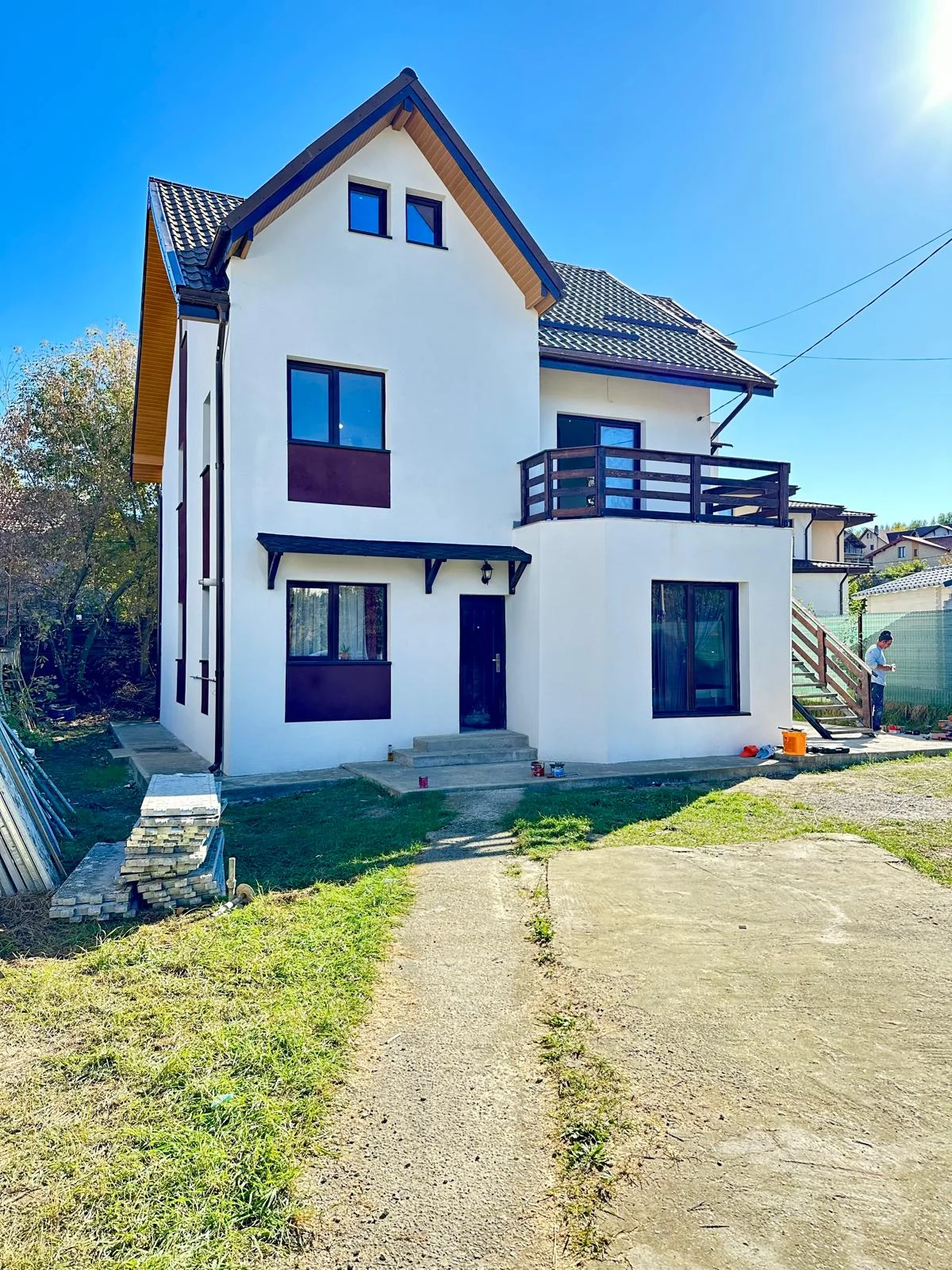 Casa Bucium vedere laterală construcție Iași