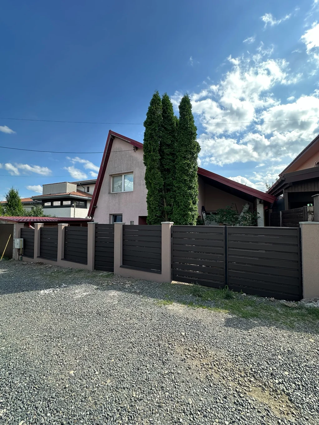 Împrejmuire nouă completă cu poartă Iași