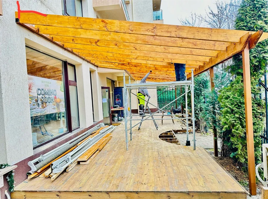 Pergolă metalică și structuri exterioare Iași